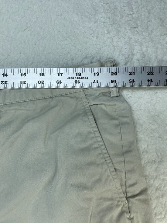 Polo Ralph Lauren Chino Shorts Mens 40 Tan Stretch Classic Fit Cotton Twill - Picture 3 of 11